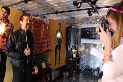 Rather than offer free facial hair styling to promote Gillette's new trimmer, JackThreads and Thrillist invited visitors to pose for photos beside their favorite outfits while sporting a fake mustache or beard.