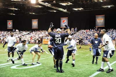 Tazon Latino VI Celebrity Flag Football Game at Super Bowl XLVI