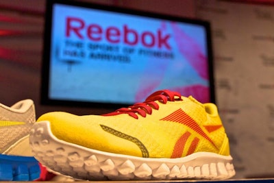 Reebok introduced their new line of CrossFit gear and clothing. Guests could purchase the workout items at the tent on Thursday and Friday.
