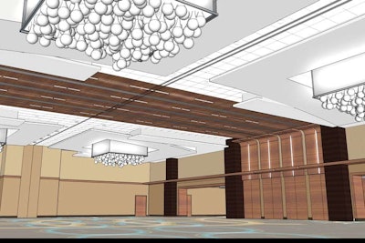 With upgraded lighting, sound, and speaker systems, the new ballroom will open on March 3.
