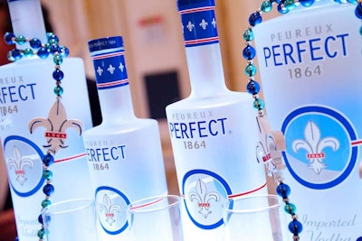 Perfect 1864 of Legacy Imports provided vodka for 'Hab-a-Tinis.'