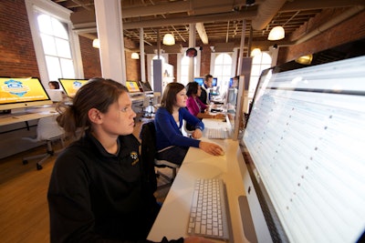 Social Media Command Center at Super Bowl XLVI