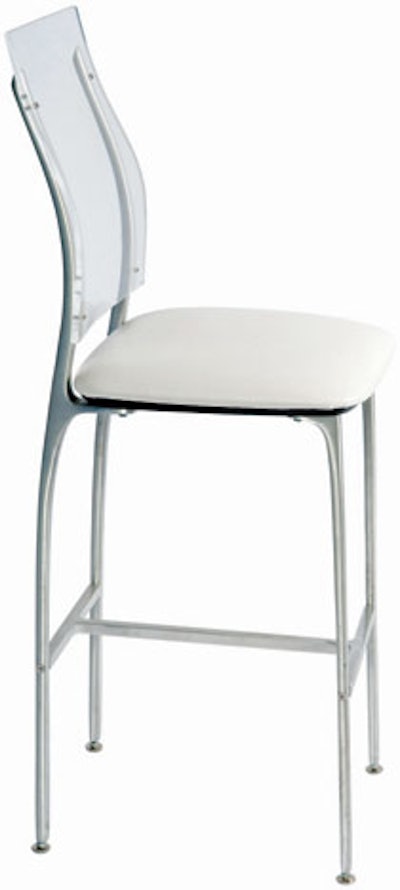 Girari Event Furniture Alta barstool, $29, available throughout Southern California from Town & Country Event Rentals (818.908.4211, tacer.biz)