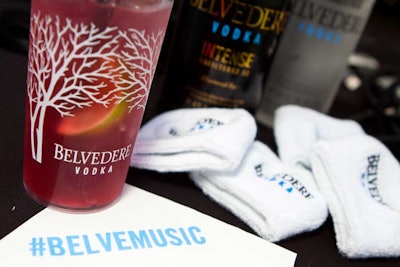 The Belve Music Lounge promoted Belvedere's latest offerings to a V.I.P. crowd at the Ultra Music Festival.