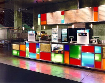 East 86th Street Cinema, Concession stand