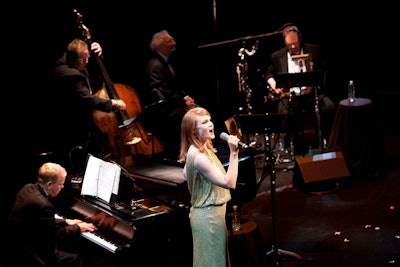Two-time Tony Award nominee Kate Baldwin performed at the gala.