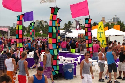 The Winter Party Festival took over the shores in South Beach, February 29 through March 5, with 10,000 guests in attendance.