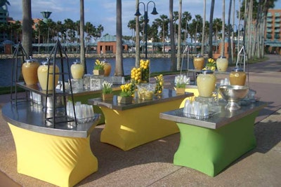 Lemonade Beverage Break at Walt Disney World Swan and Dolphin