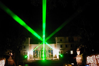 LaserNet lighting up Vizcaya