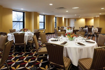 The room can also host dinners, with food catered by Perennial Virant.