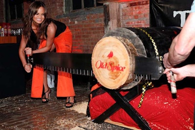 Old Spice's Scent Event