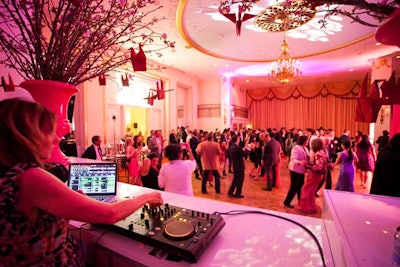 DJ Menan kept the energy high at the after-party until 11 p.m.