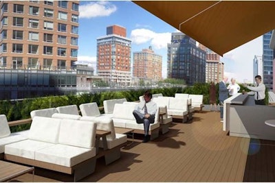 Loopy Doopy, the Conrad New York's rooftop bar, is set to open in May on the 16th floor.