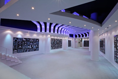 The white-walled Solo Event Space is designed for events and the open-plan layout lends itself to a variety of configurations.