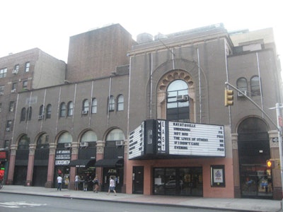 Village East Cinema, Marquee on Second Avenue