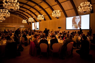 The luncheon took place in the Burnham ballroom of the JW Marriott Hotel, drawing a sold-out crowd of almost 300 guests.
