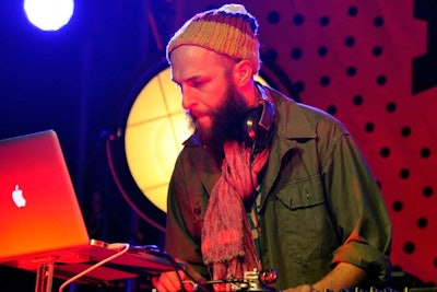 KCRW's Jeremy Sole served as the night's DJ.