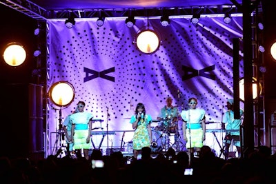 Santigold, who was also performing at Coachella, booked the MOCA gig despite her Goldenvoice contract after Mike D himself called in a favor.