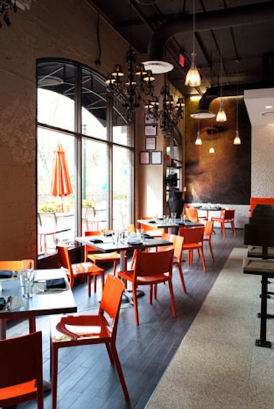 The 116-seat restaurant can serve an additional 30 guests outside on the patio.