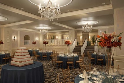 The renovation included the hotel's 12,000 square feet of function space. The rooms are equipped with 60-inch flat-screen plasma TVs, Bose speakers, ergonomic chairs and other state-of-the-art technology to accommodate meetings and events from large corporate gatherings to smaller board-of-directors meetings.