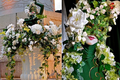 Living Art topiaries for weddings and special social celebrations