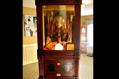 Live fortune-teller booth