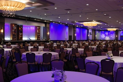 Grand Ballroom: Corporate Holiday Party, Winter Wonderland Theme