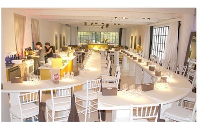 Custom Launch Set Design with Kitchen theater set.