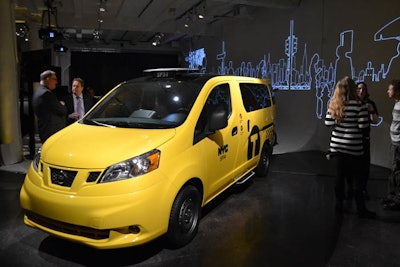 New York Auto Show: Nissan's Taxi of Tomorrow Event