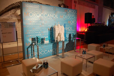 The event was full of activities and sponsor activations, including one from new partner Moroccan Oil, which created a 'Beauty Spot' for hair touch-ups.