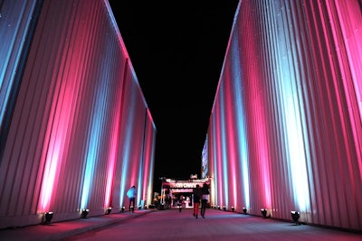 Armani Exchange and T-Mobile Neon Carnival During Coachella