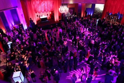 Politicians, celebrities, and the media mix at last year's MSNBC party.