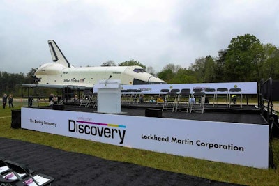 The Boeing Company and Lockheed Martin Corporation sponsored Thursday’s ceremony.