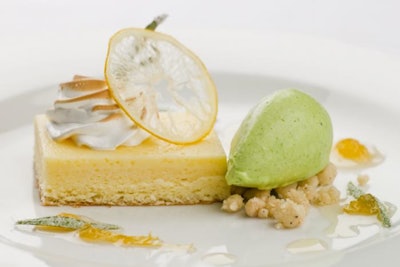 Lemon Meringue Pudding Cake