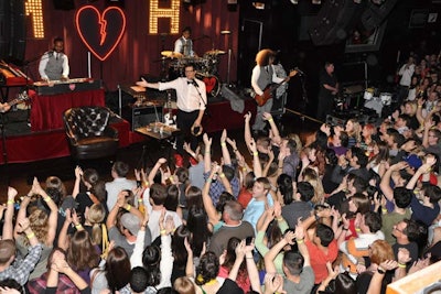 Mayer Hawthorne, a Motown-style soul singer from Detroit, performed at the Paradise on the Saturday before the new Impact Weekend.