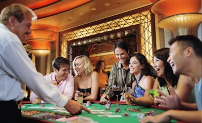 Guests enjoying Resorts Casino Hotel gambling