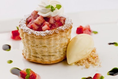 Strawberry Rhubarb Tart