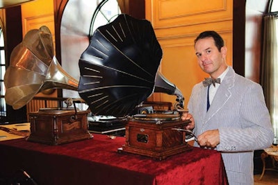 1920s DJ: Michael Cumella's Crank-Up Phonograph DJ Experience