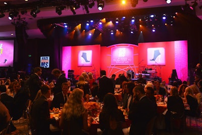 The crowd of well-heeled guests helped the event raise $1.8 million amid decor from Mindy Weiss.