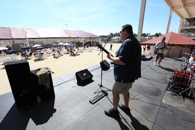 Outdoor concert