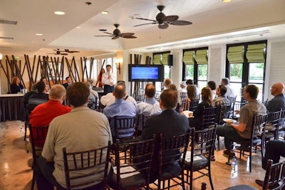 In Orlando, Ford shared information about its lineup of fuel-efficient vehicles for community leaders and the media during an event at the Peabody Orlando.