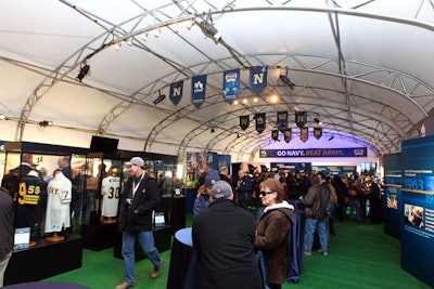 Bud Light Pavilion tent (available year round)
