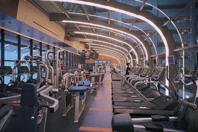 State-of-the-art fitness center, complimentary to all guests.