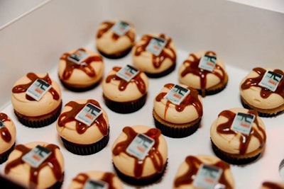 Georgetown Cupcake, which has a shop at Bethesda Row, provided treats at the film premiere after-party.