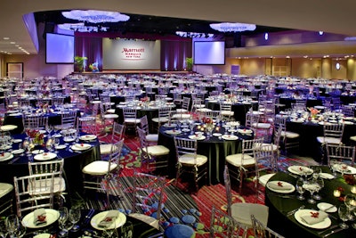 Banquet in the Broadway Ballroom.