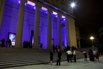 South Portico for evening reception