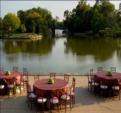 South Portico on Jackson Park Lagoon