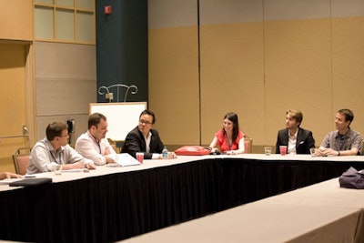 The breakout sessions were configured to facilitate dialogue among speakers and Mashable Connect attendees.