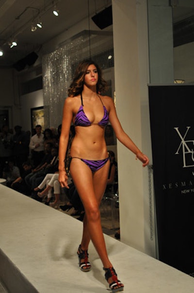 Swimwear collections provided the finale for the three-day fashion event.