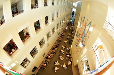 Atrium: Featuring Comfy Seating, Gathering Space with Coffee Shop